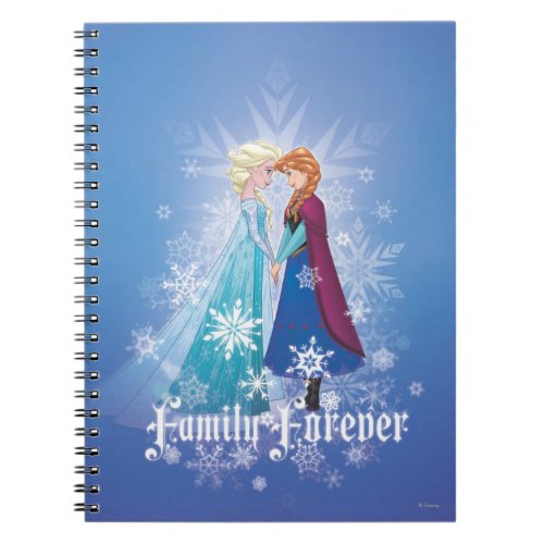 Anna and Elsa  Together Forever Notebook