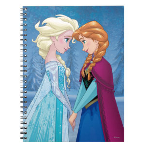 Anna and Elsa Together Forever Notebook