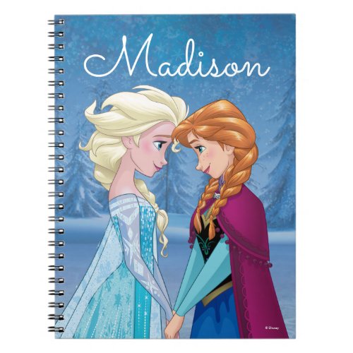 Anna and Elsa  Together Forever _ Personalized Notebook