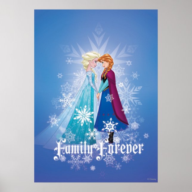 Anna and Elsa | Together Forever Poster (Front)