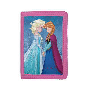 Anna and Elsa Together Forever Trifold Wallet