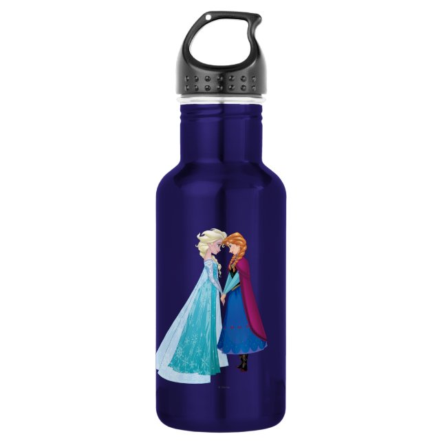 Anna and Elsa | Together Forever Water Bottle (Front)