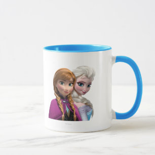 Anna and Elsa Together Mug