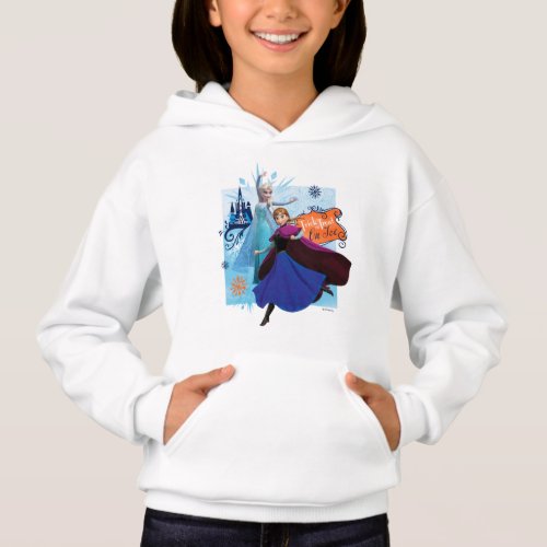 Anna and Elsa  Trick or Treat Hoodie
