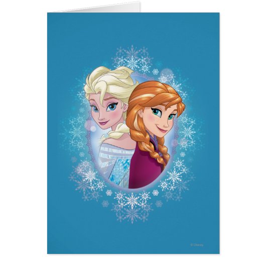 Anna and Elsa | Winter Magic Cards (Front)