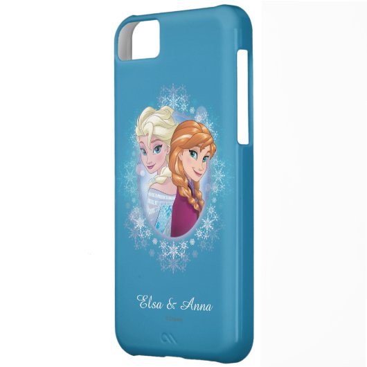 Anna and Elsa | Winter Magic Case-Mate iPhone Case (Back Left)