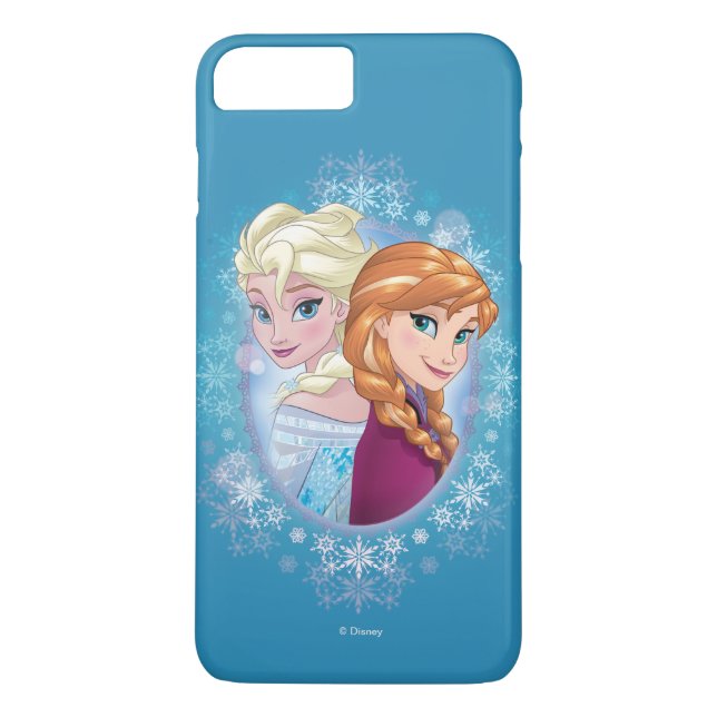 Anna and Elsa | Winter Magic Case-Mate iPhone Case (Back)