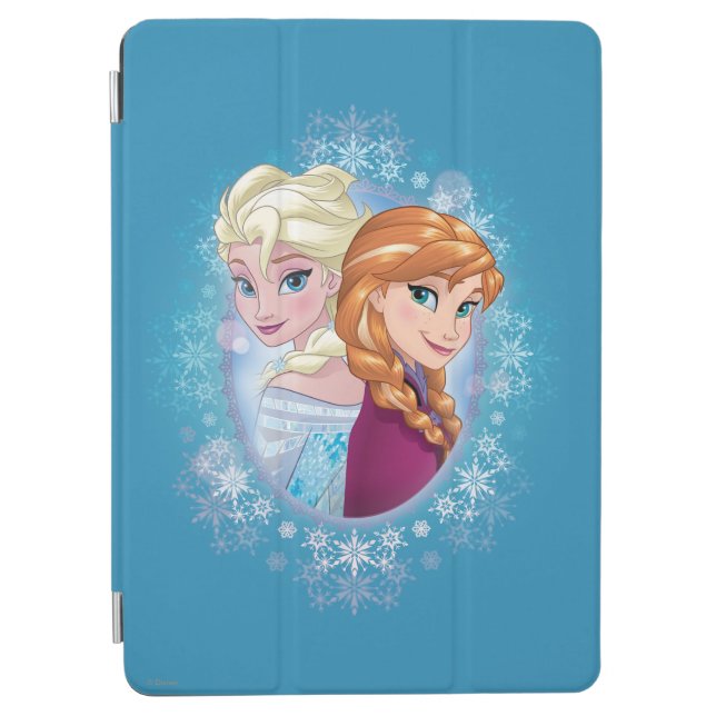 Anna and Elsa | Winter Magic iPad Air Cover (Front)