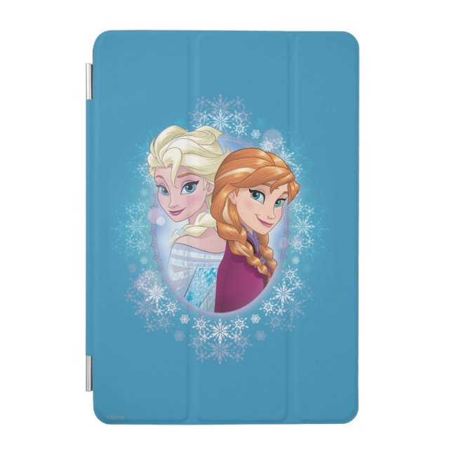 Anna and Elsa | Winter Magic iPad Mini Cover (Front)