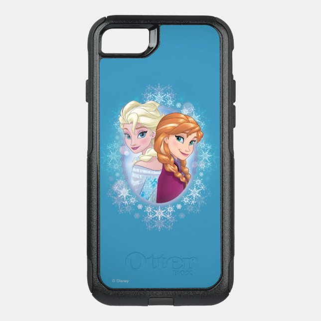 Anna and Elsa | Winter Magic Otterbox iPhone Case (Back)