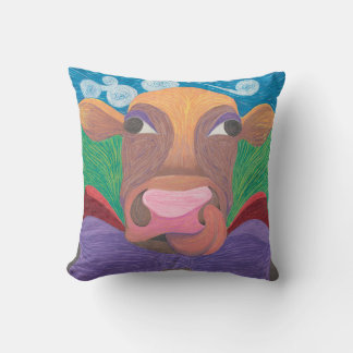Anna Belle the Cow Small Pillow