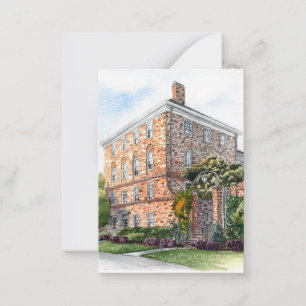 Anna Comstock Hall, Cornell University Flat Note Card
