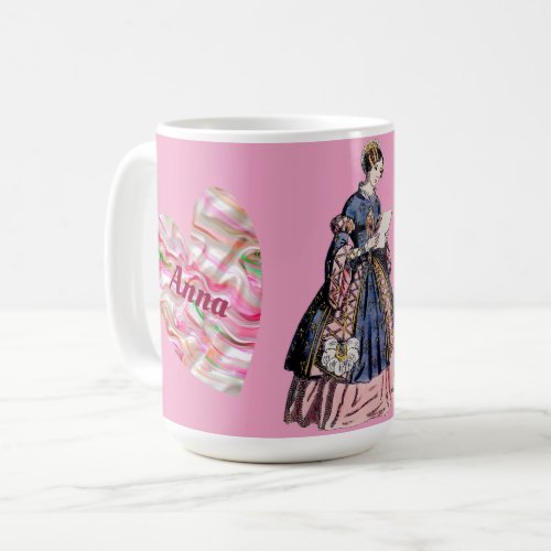 ANNA  Costumes  Personalized  Valentines Day  Coffee Mug