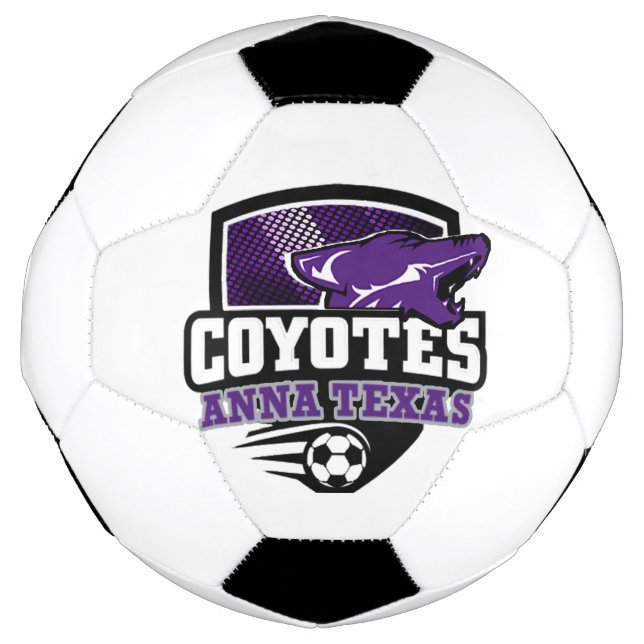 Anna Coyote Soccer Ball (Front)