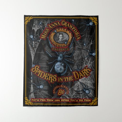 Anna Crawfobias Spiders in the Dark Sideshow Tapestry