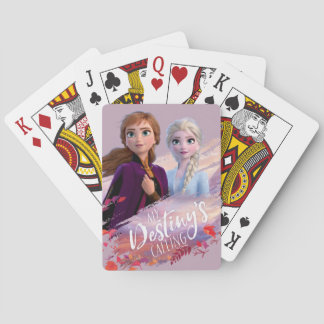 Anna & Elsa | My Destiny's Calling Playing Cards