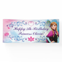 Anna Floral Birthday Banner