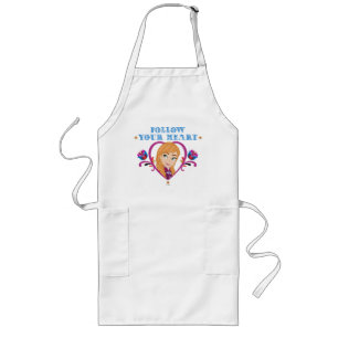 Anna Follow your Heart Long Apron