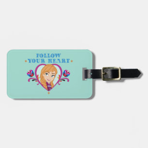 Anna Follow your Heart Luggage Tag
