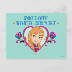 Anna Follow your Heart Postcard