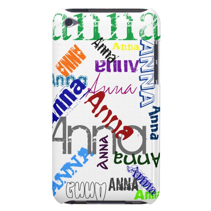 Anna Graffiti iPod Touch Case