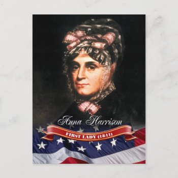 Anna Harrison  First Lady Of The U.s. Postcard by HTMimages at Zazzle