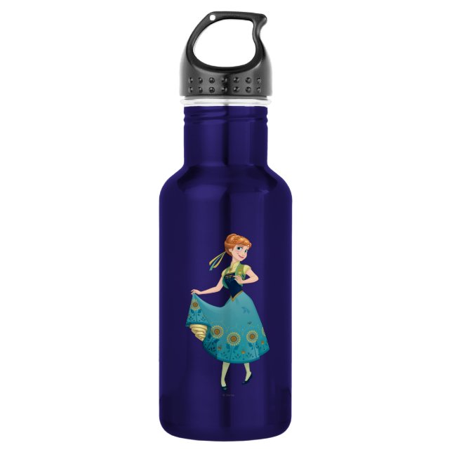 Anna | Heart Full of Sunshine Stainless Steel Water Bottle (Front)
