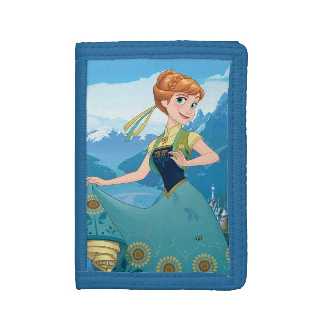 Anna | Heart Full of Sunshine Tri-fold Wallet (Front Vertical)