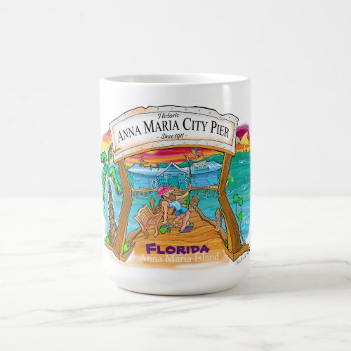Anna Maria City Pier T_Shirt  Coffee Mug