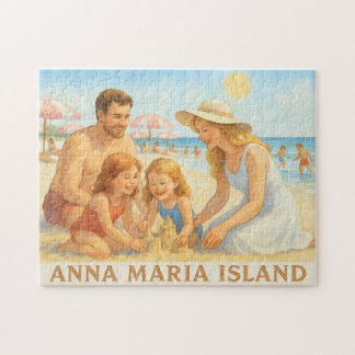Anna Maria Island Florida Family Vacation Puzzle