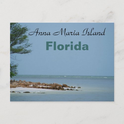 Anna Maria Island Florida postcard