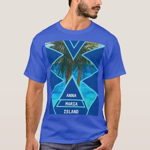 Anna Maria Island Palm Tree T_Shirt