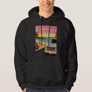 Anna Maria Island Retro Beach Vacation Graphics Fl Hoodie