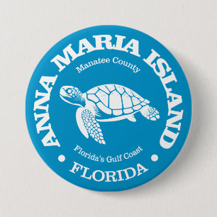 Anna Maria Island (sea turtle) Button