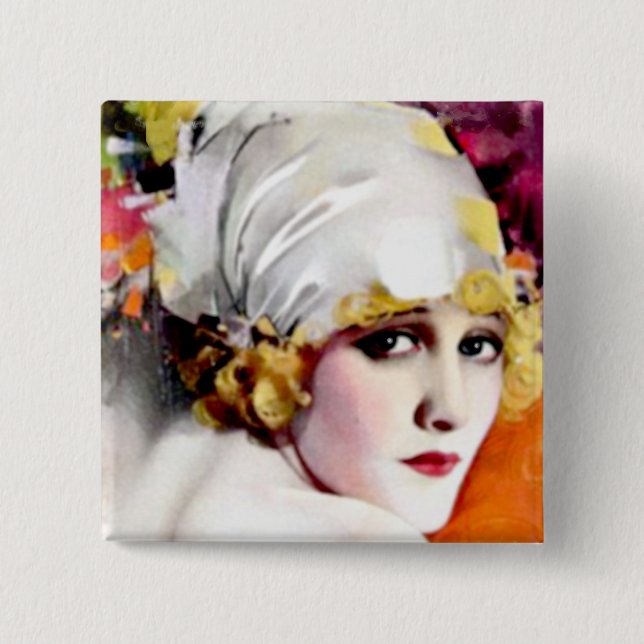 Anna Nilsson Pinback Button (Front)