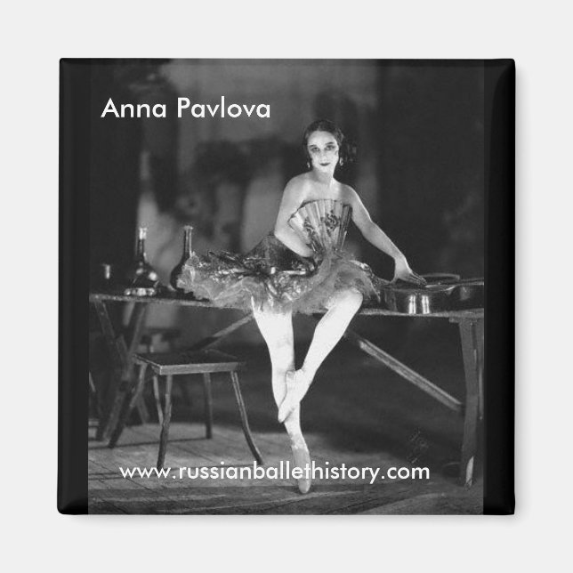 Anna Pavlova Magnet (Front)