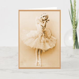Anna Pavlova_The Dying Swan Card