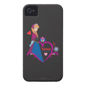 Anna | Pink Heart Case-Mate iPhone Case (Back)