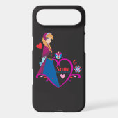 Anna | Pink Heart Case-Mate iPhone Case (Back)