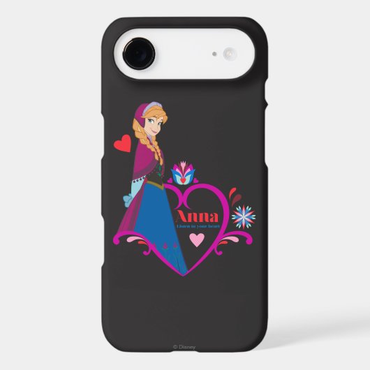Anna | Pink Heart Case-Mate iPhone Case (Back)