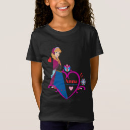 Anna | Pink Heart T-Shirt