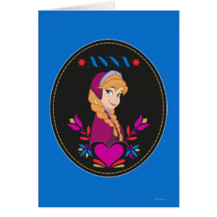 Anna Portrait in Black Circle