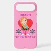 Anna | Portrait in Red Heart Case-Mate iPhone Case (Back)