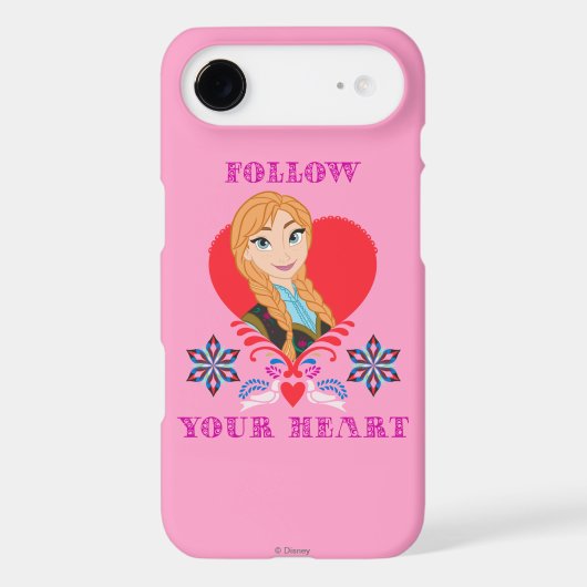 Anna | Portrait in Red Heart Case-Mate iPhone Case (Back)