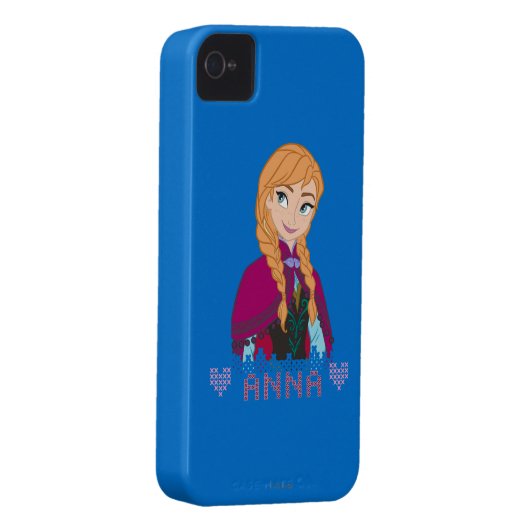 Anna | Portrait with Name Case-Mate iPhone Case (Back/Right)