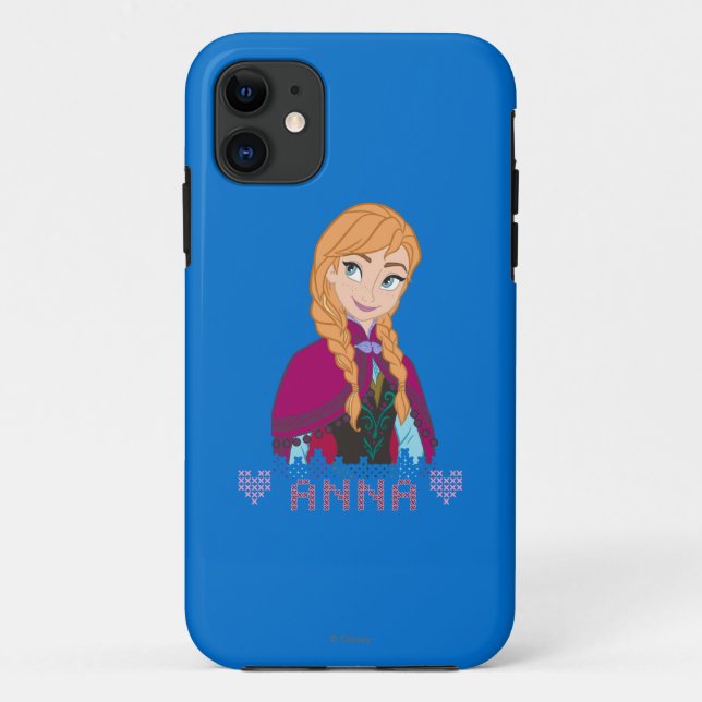 Anna | Portrait with Name Case-Mate iPhone Case (Back)