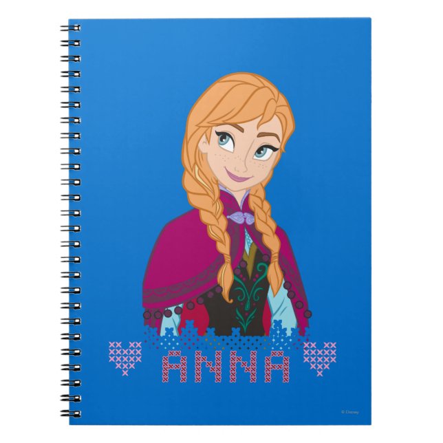 Anna | Portrait with Name Notebook (Front)