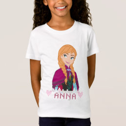 Anna | Portrait with Name T-Shirt
