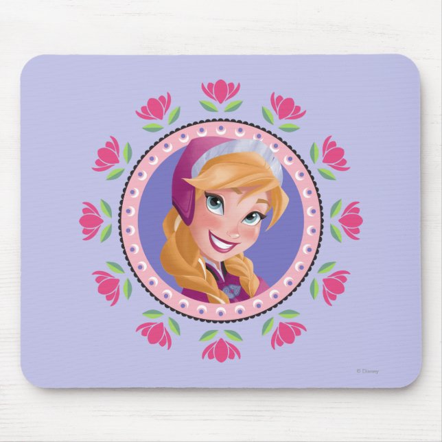 Anna | Princess Mouse Pad (Front)