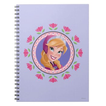Anna | Princess Notebook by frozen at Zazzle